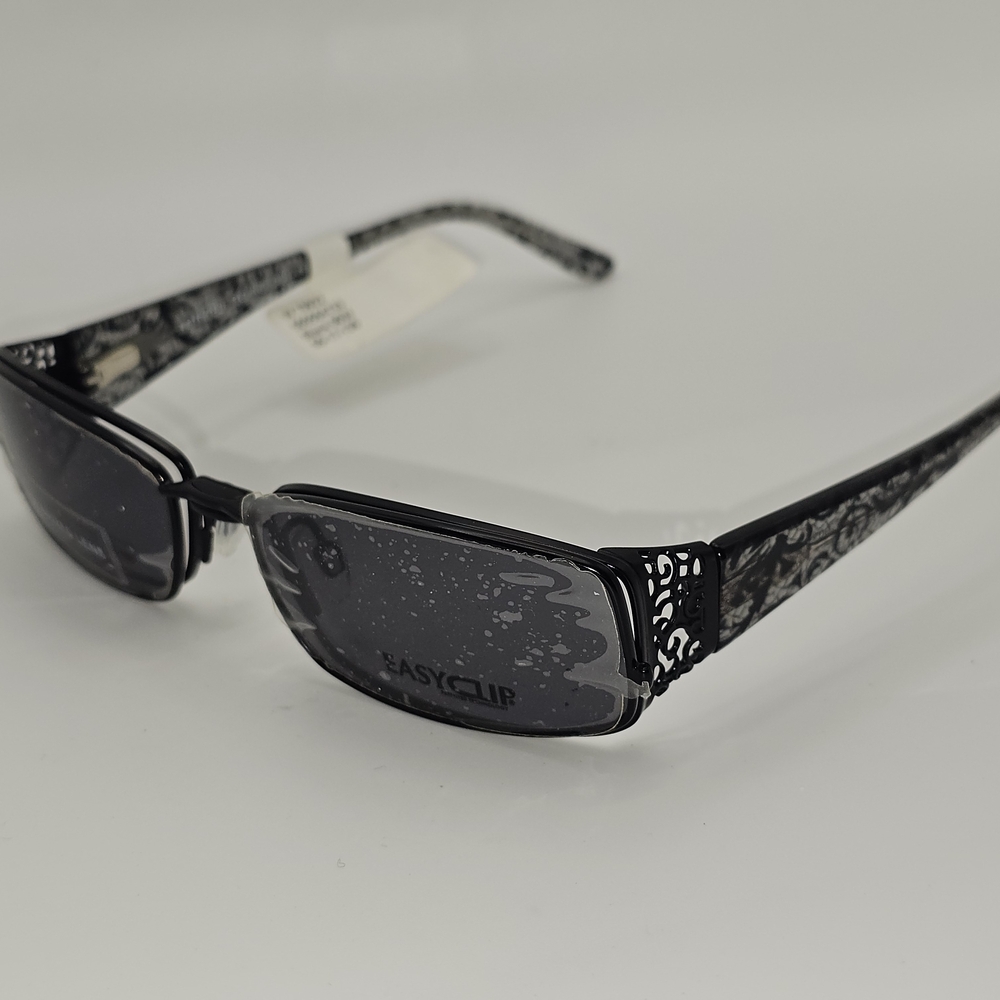 New Takumi EasyClip T9922 Black 90W Eyeglass Frames‎  55-17-135